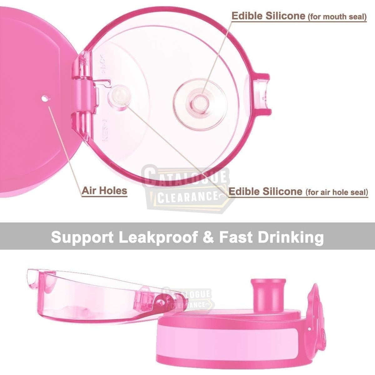 Baomy Sports Water Bottle 750ml, Adults/Kids Water Bottle with Filter