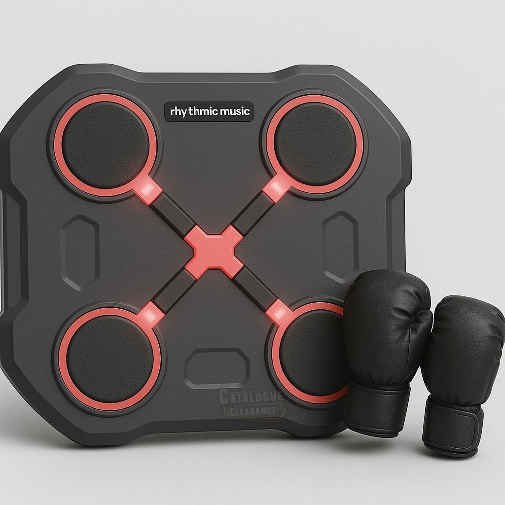 Rhythmic Music Boxing Target with Gloves