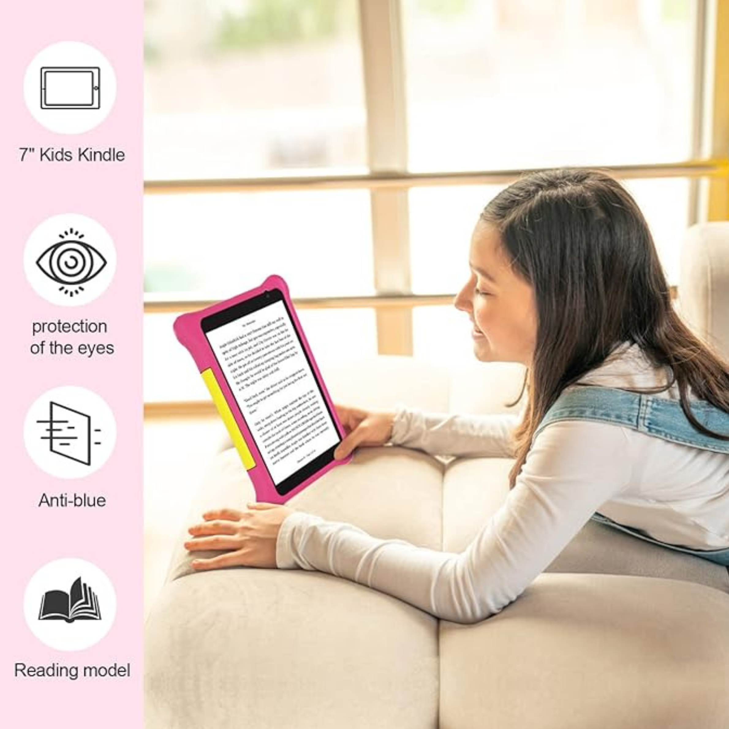 7-Inch Children’s Tablet – Kids Learning Tablet with Apps & Parental Controls