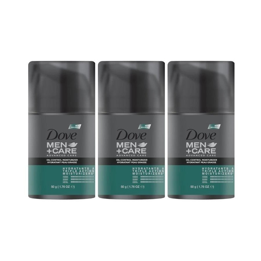 Dove Men+Care Advanced Care Oil-Control Moisturizer 50g (Pack of 3)