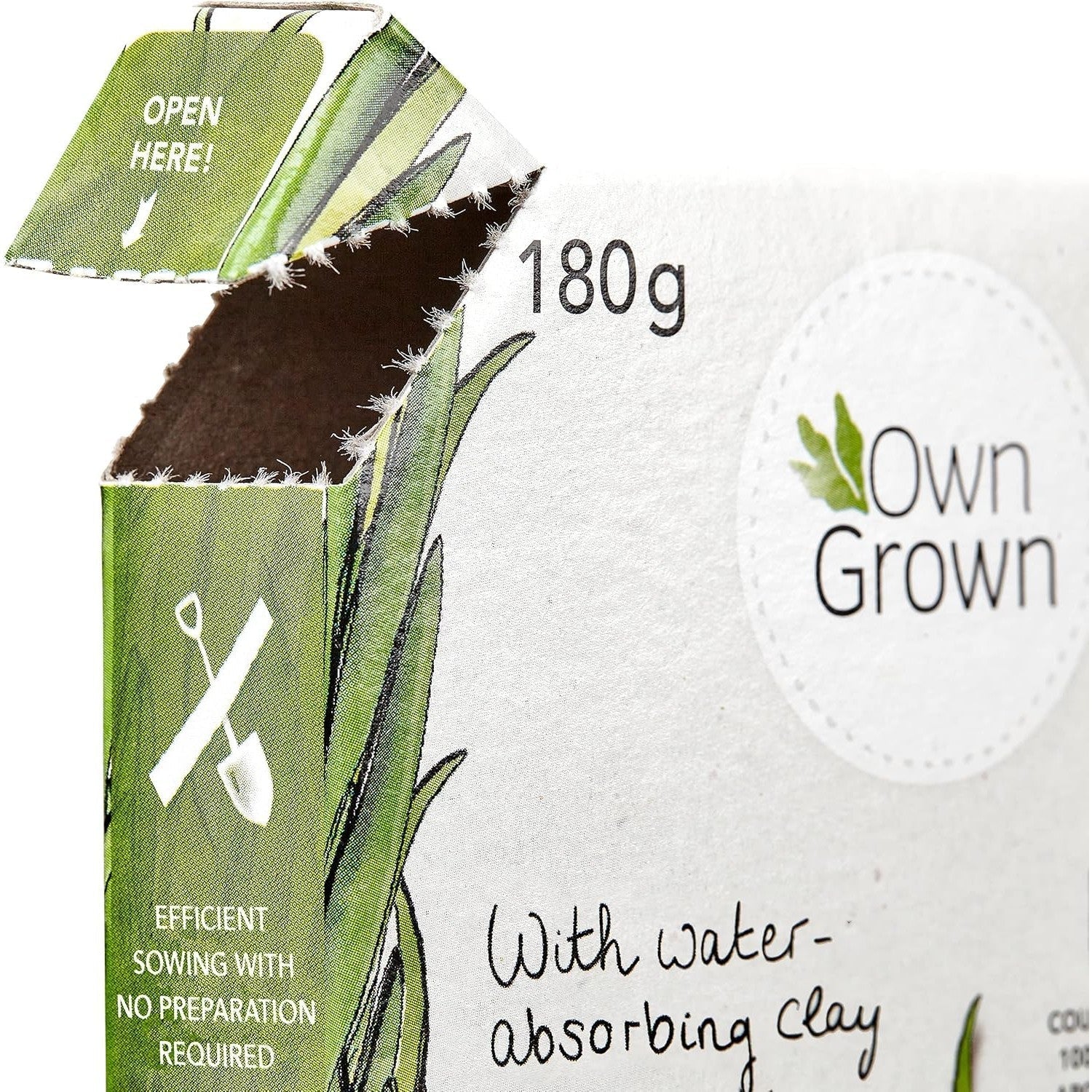 Lawn Seed Pellets: Lawn Repair Grass Seeds 180g à 10m² – Bird Resistant Grass Seed – Lawn Seeds Fast Growing