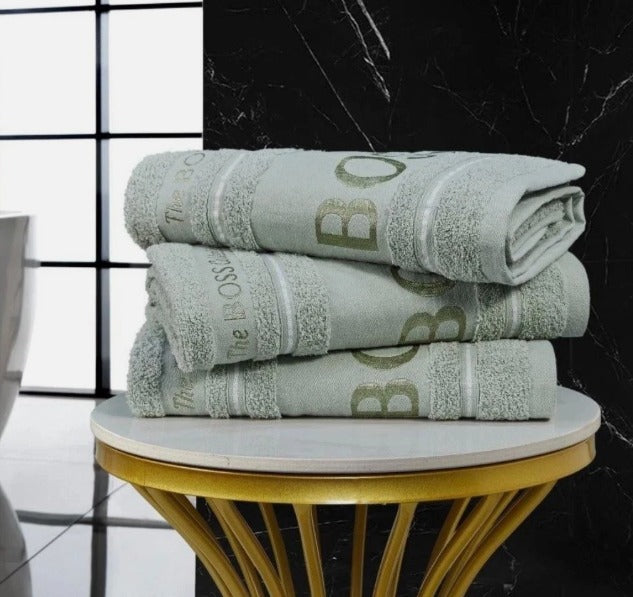The BOSS Collection Luxury 100% Cotton Towels – Various Colours Available