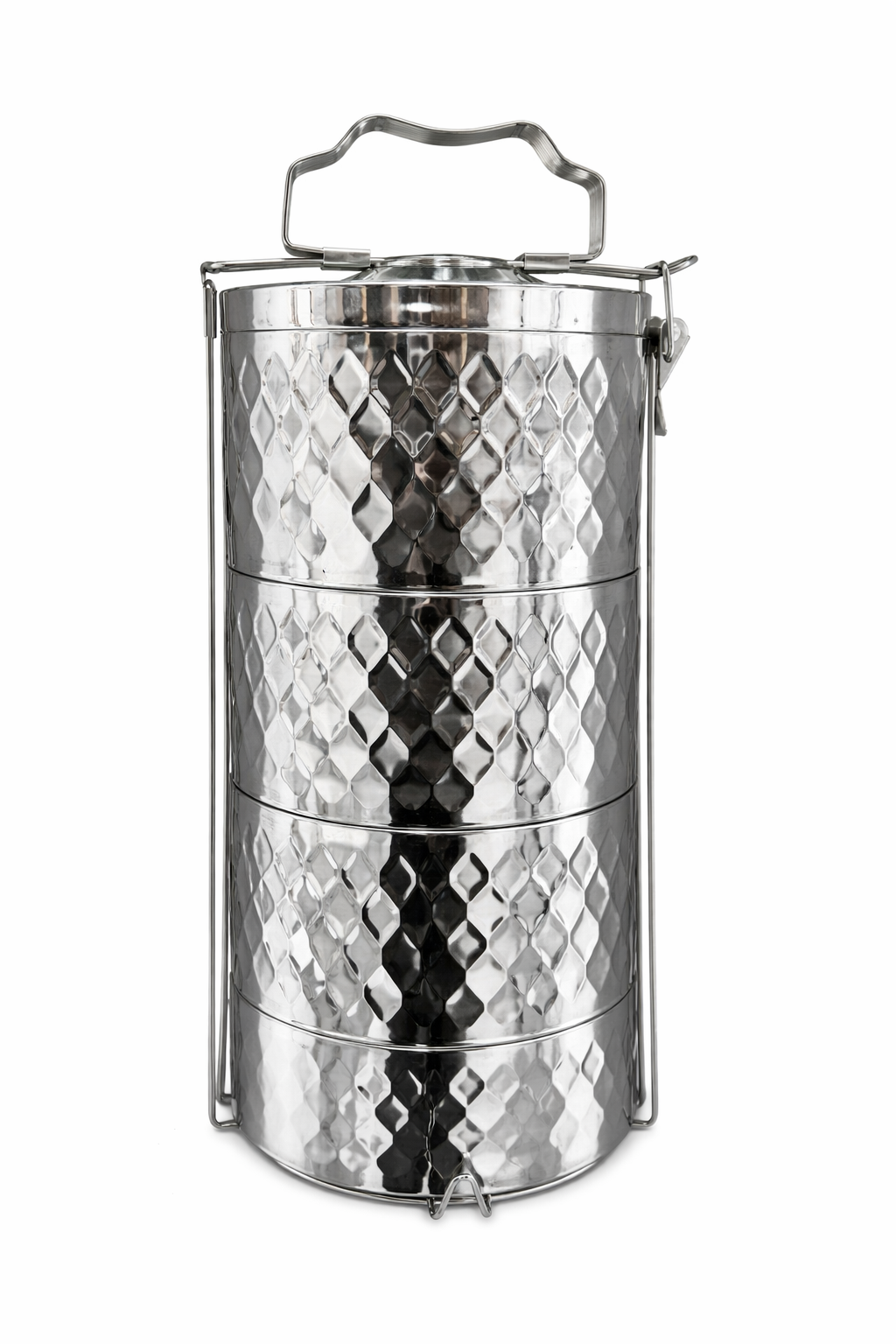 Stainless Steel Insulated Lunch Pot with Handle – Multi-Tier Thermal Food Carrier