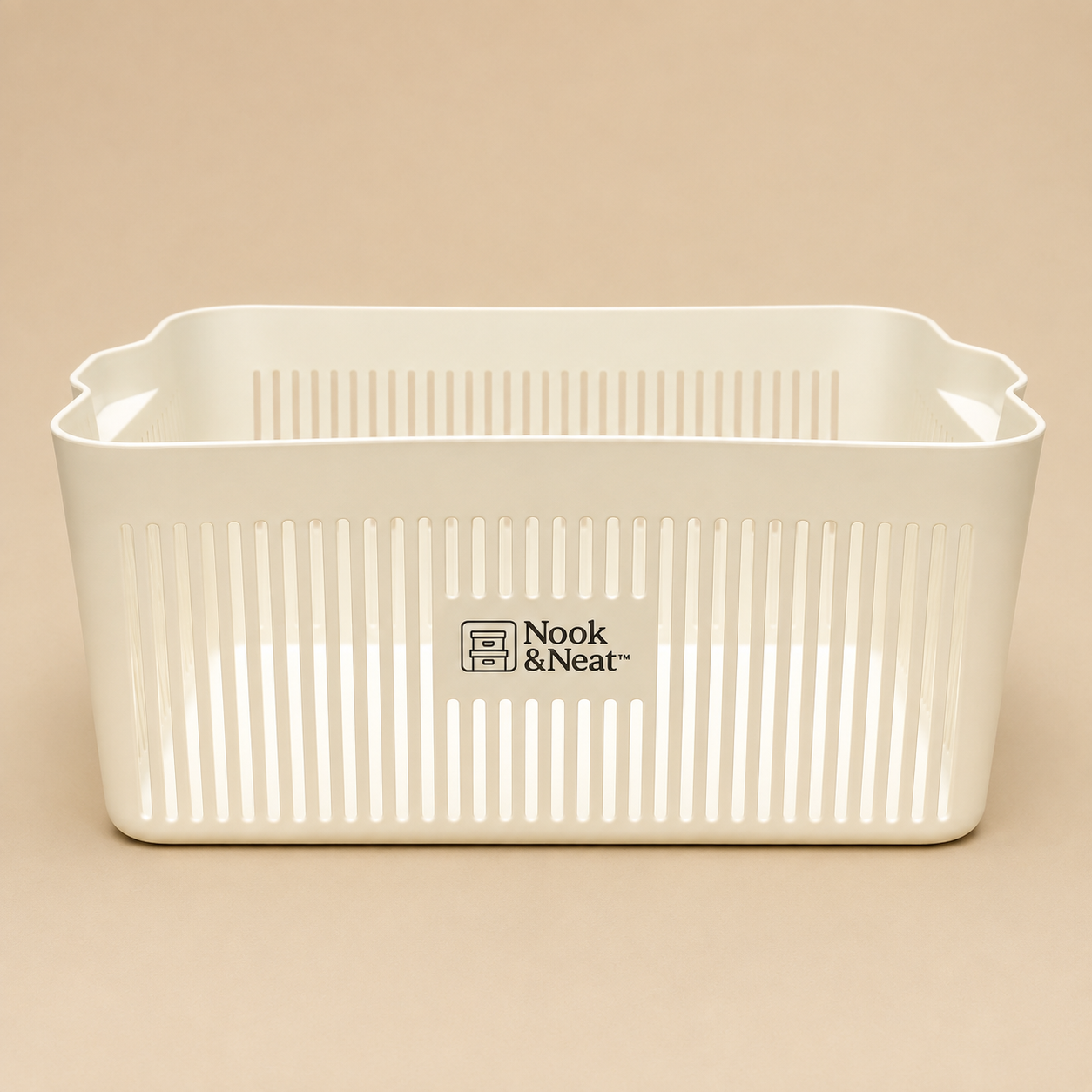 STORAGE BASKET WITHOUT LID - PERFECT FOR ORGANISING EVERYDAY HOUSEHOLD OR OFFICE STUFF