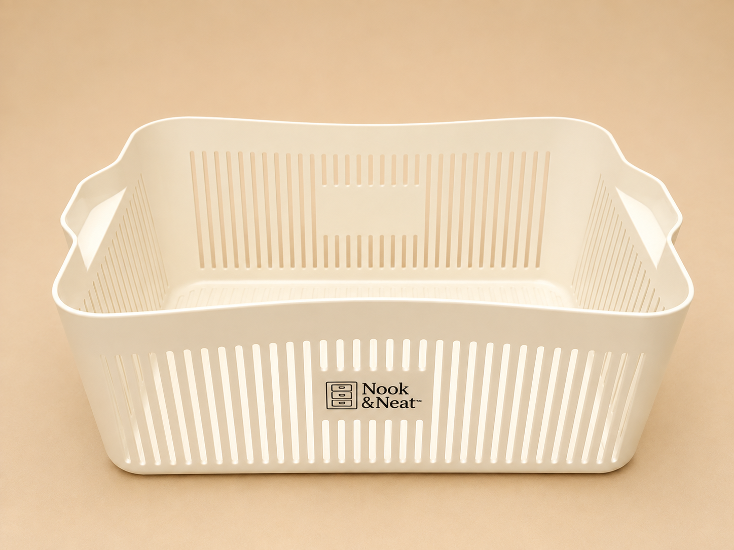 STORAGE BASKET WITHOUT LID - PERFECT FOR ORGANISING EVERYDAY HOUSEHOLD OR OFFICE STUFF