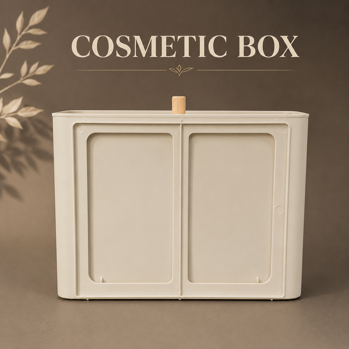 COSMETIC STORAGE BOX - PULL-ON DRAWER - CONVENIENTLY DESIGNED FOR COSMETICS & SKINCARE PRODUCTS