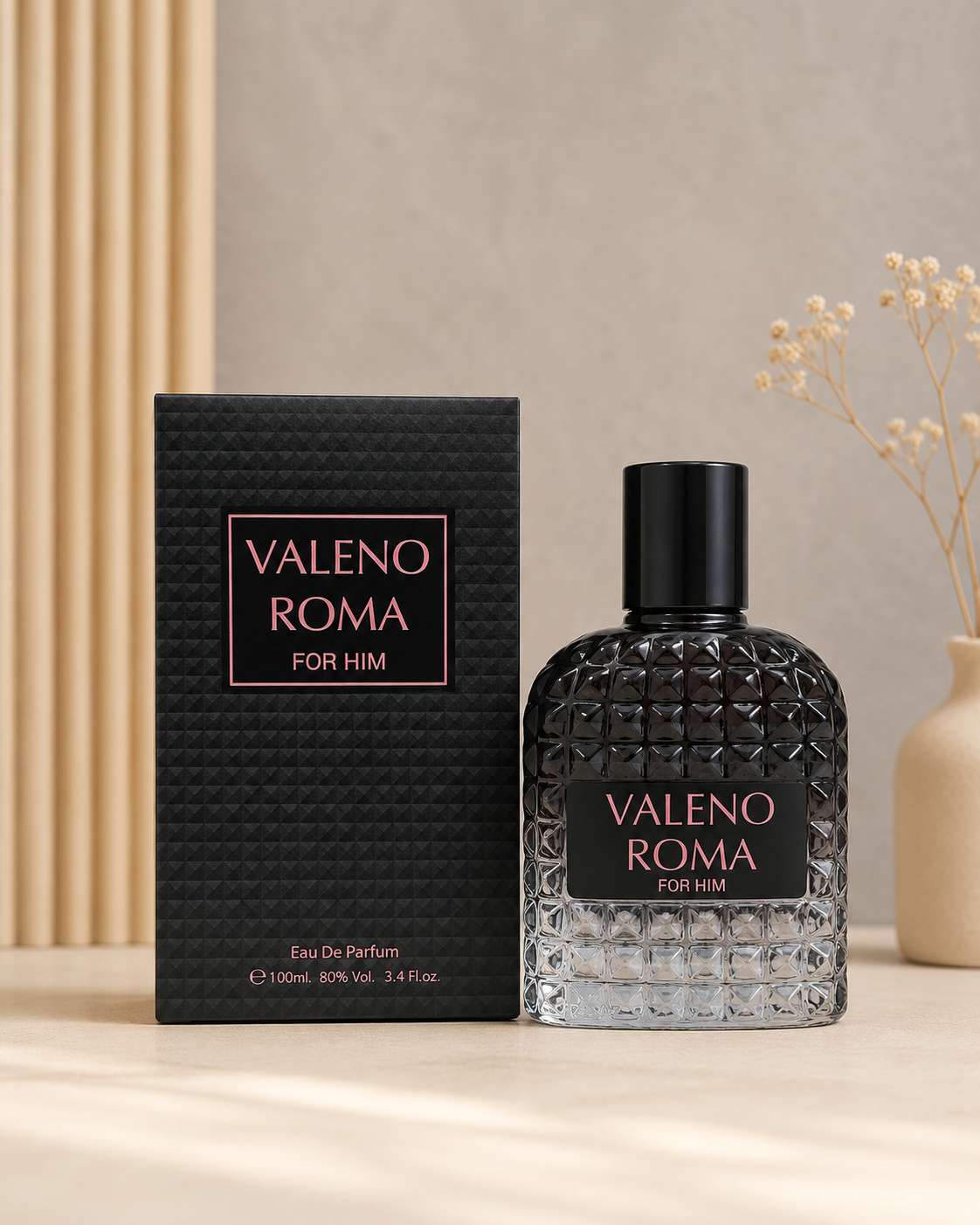 VALENO ROMA FOR HIM - EAU DE PARFUM - 100ML - CLASSIC & SUBTLE FRAGRANCE