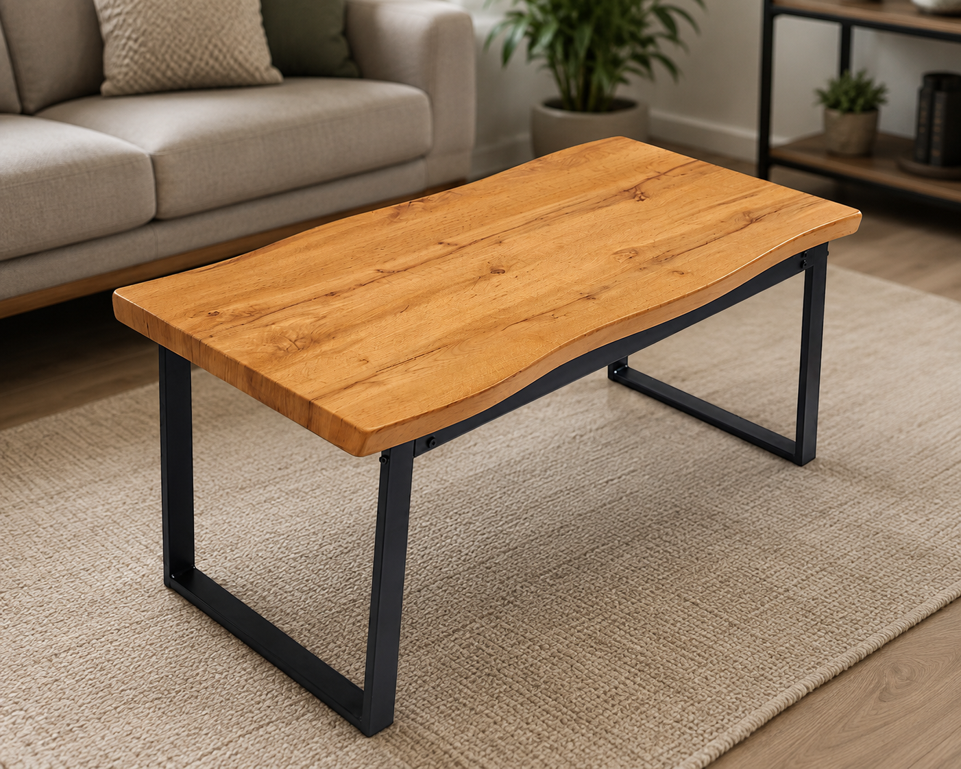 LIVE EDGE COFFEE TABLE - MODEL NO:4639 - by GREENHURST