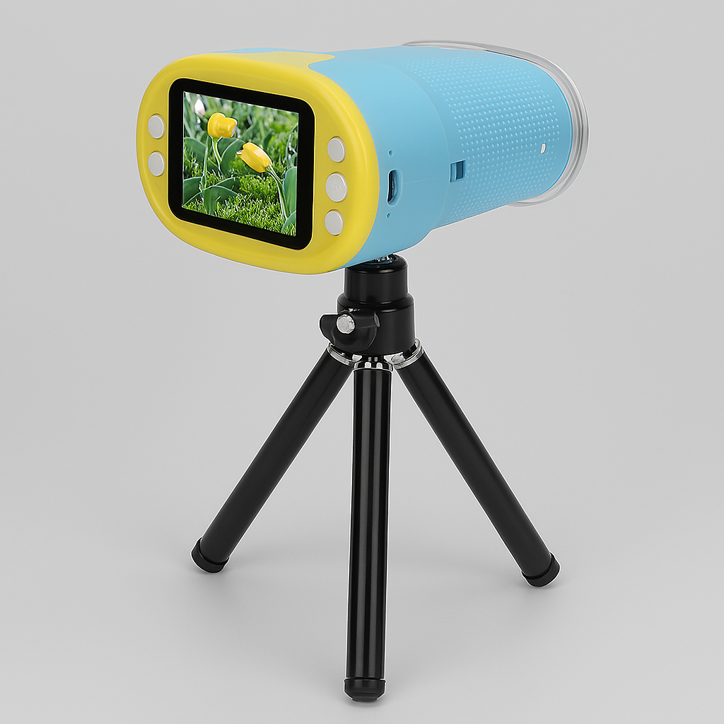 Handheld Microscope 2.0 Inches 1000X HD Portable Rechargeable Kids Microscop