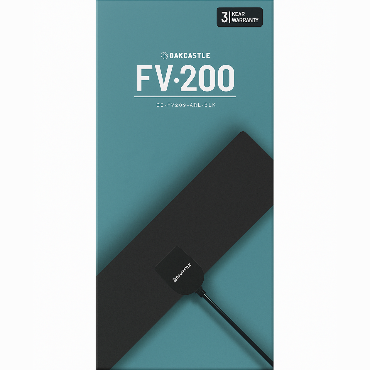 Oakcastle FV200 Freeview HD Digital TV Aerial – Indoor/Outdoor Use
