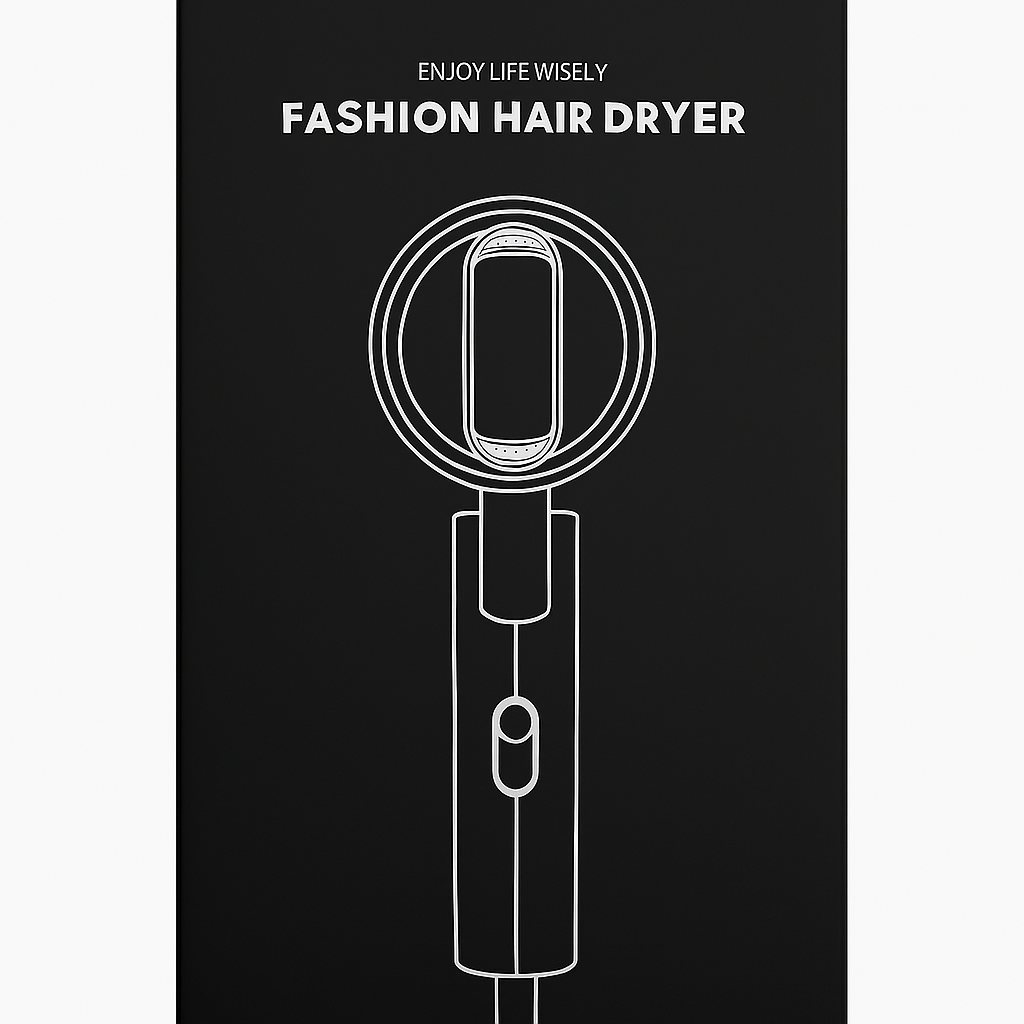 Fashion Hair Dryer – Enjoy Life Wisely