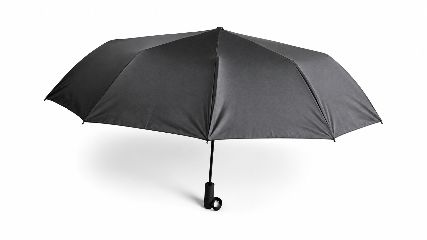 BLACK UMBRELLA - FOR HEAVY RAIN - PREMIUM+FOLDABLE+EASY TO CARRY