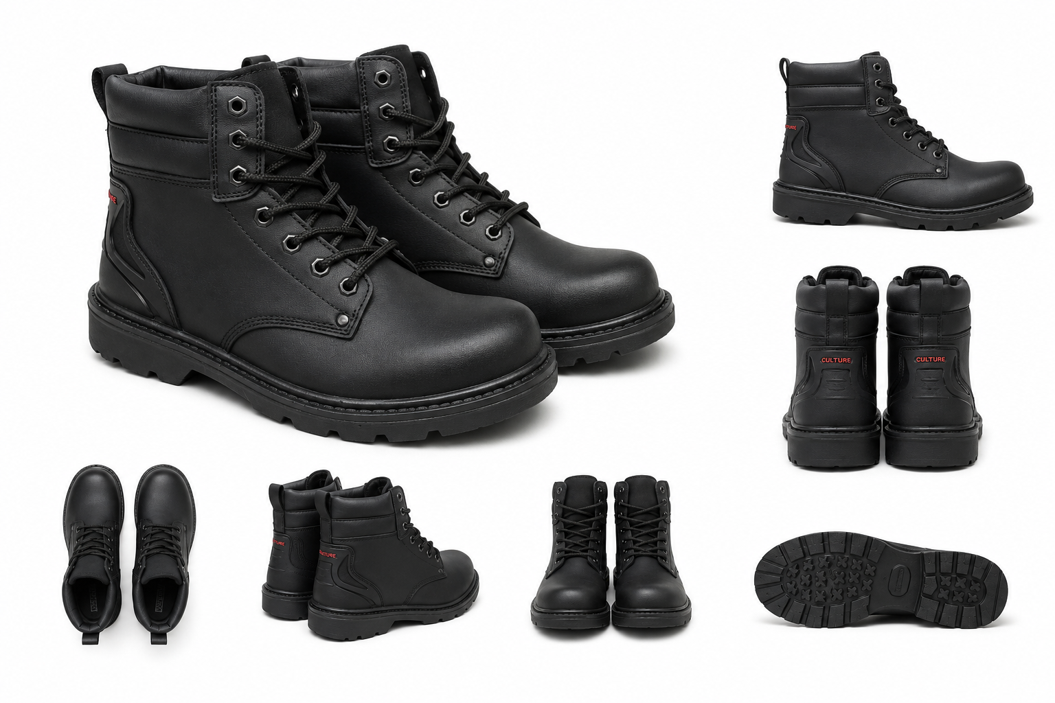 SAFETY BOOTS - size 9 - by UKR (professional series)