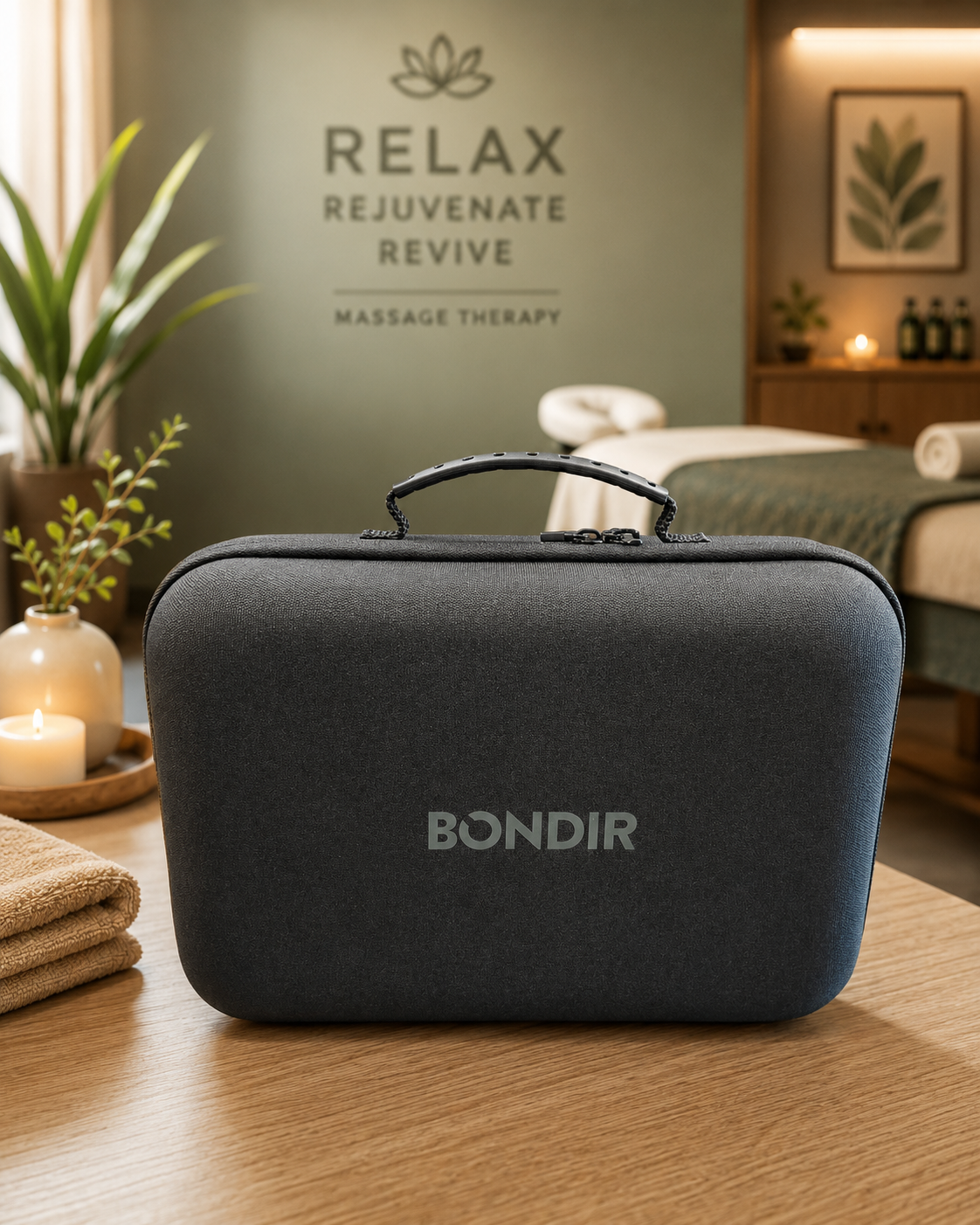PERCUSSIVE MASSAGE THERAPY KIT - RELIEVE+RECOVER by BONDIR