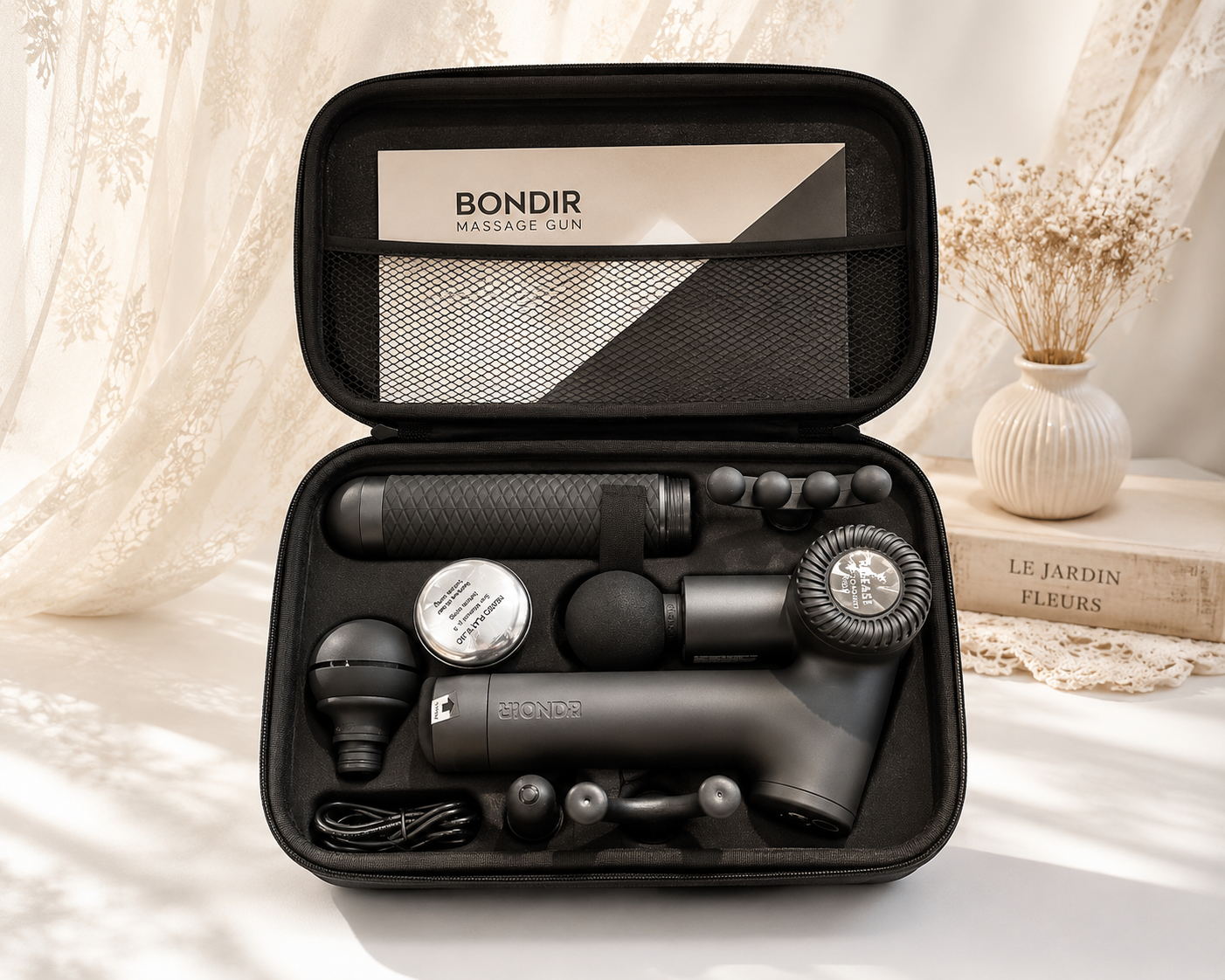 PERCUSSIVE MASSAGE THERAPY KIT - RELIEVE+RECOVER by BONDIR