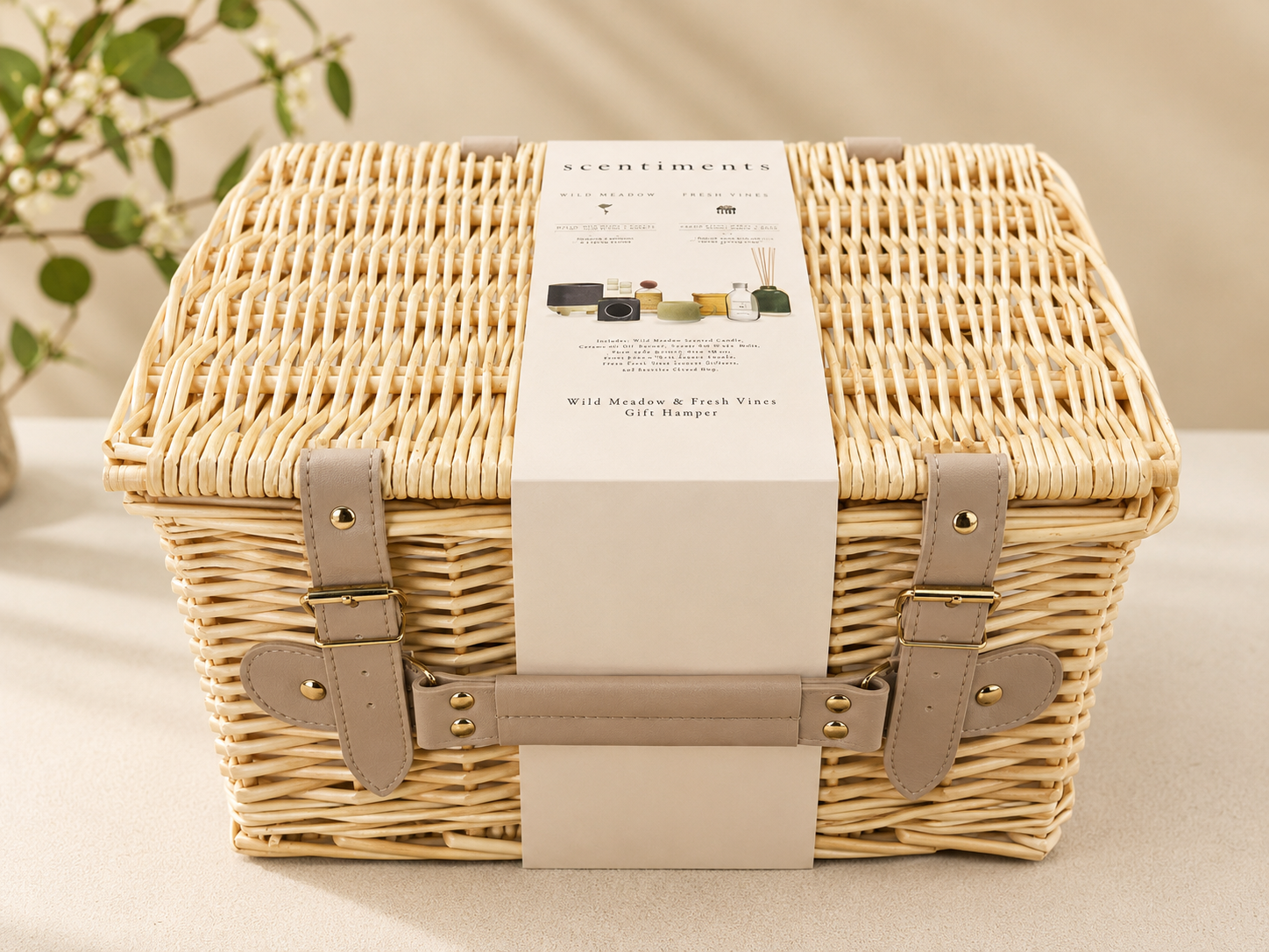 High Street Wild Meadow & Fresh Vines Luxury Home Fragrance Gift Hamper Set