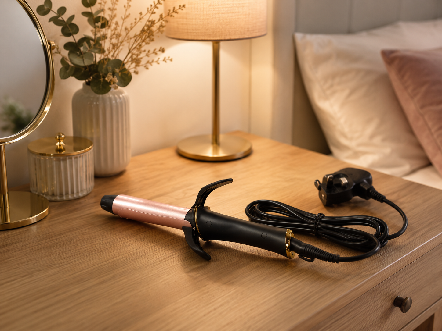 CURLING TONGS - HAIR CURLER THAT CREATES PROFESSIONAL SALON EFFECT
