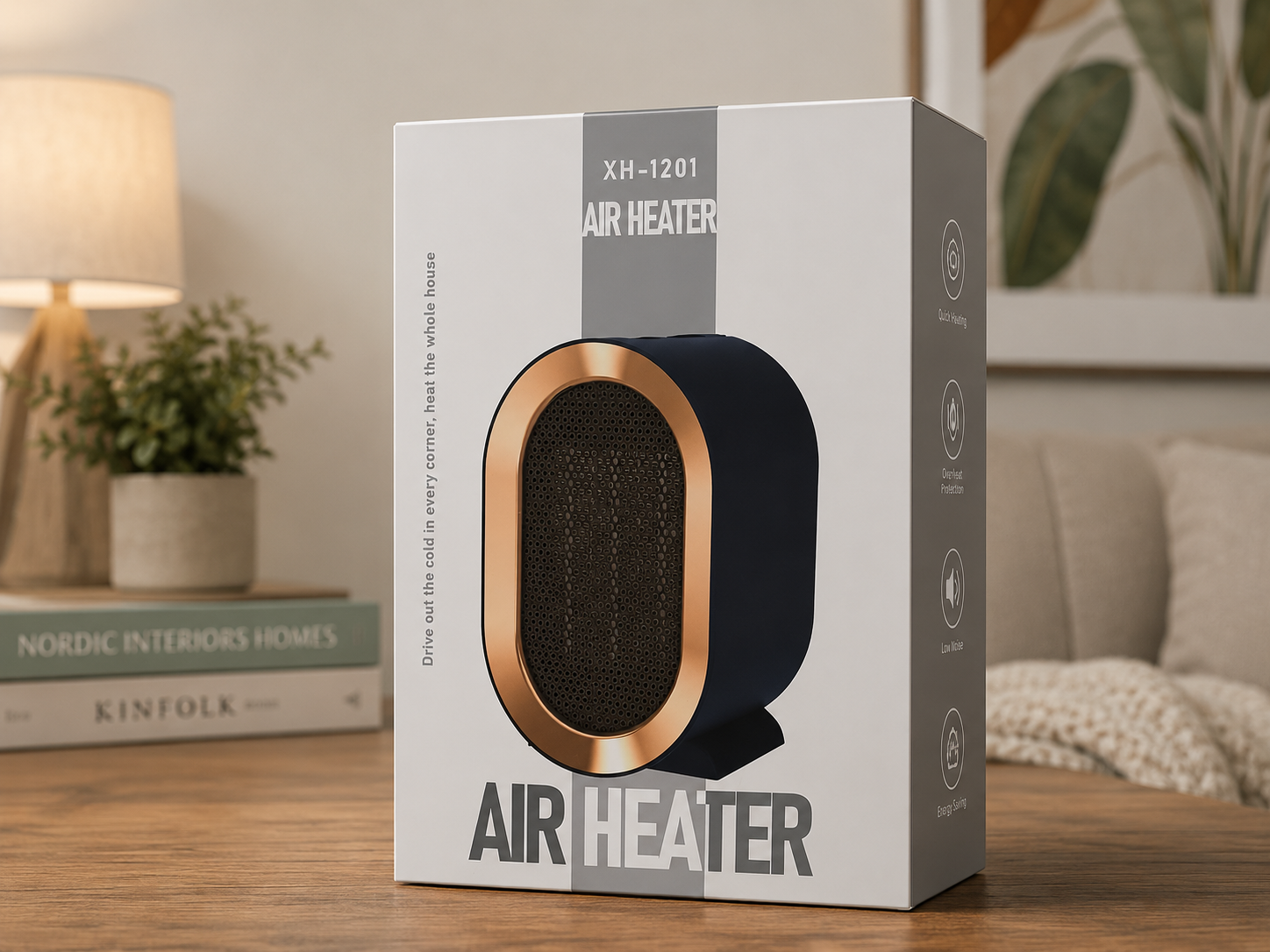 AIR HEATER - TEAL BLUE EDITION