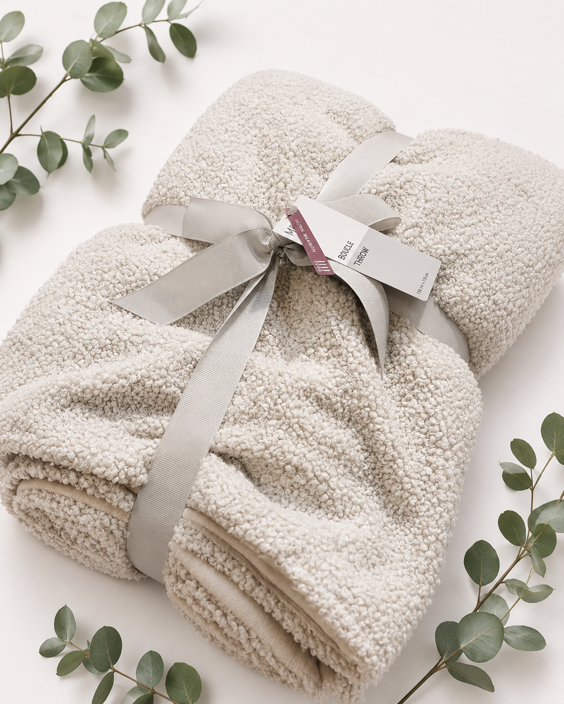 HIGH ST BRAND - ULTRA WARMTH THROW - GREY EDITION