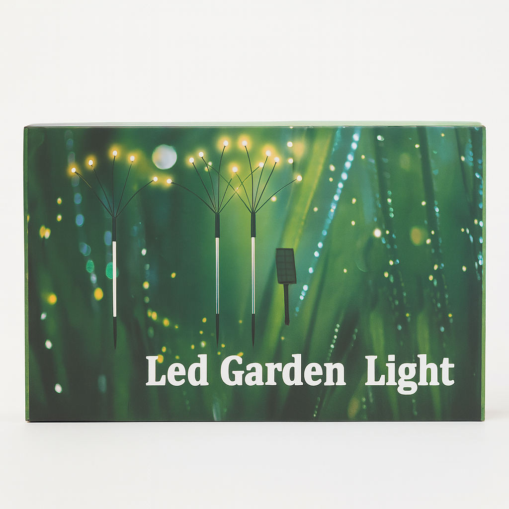 8-Pack Solar Firefly Garden Lights – Remote-Controlled Swaying Lights with 8 Flash Modes & 20-Hour Runtime – Decorative Outdoor Solar Lights for Pathways, Yards, and Patios