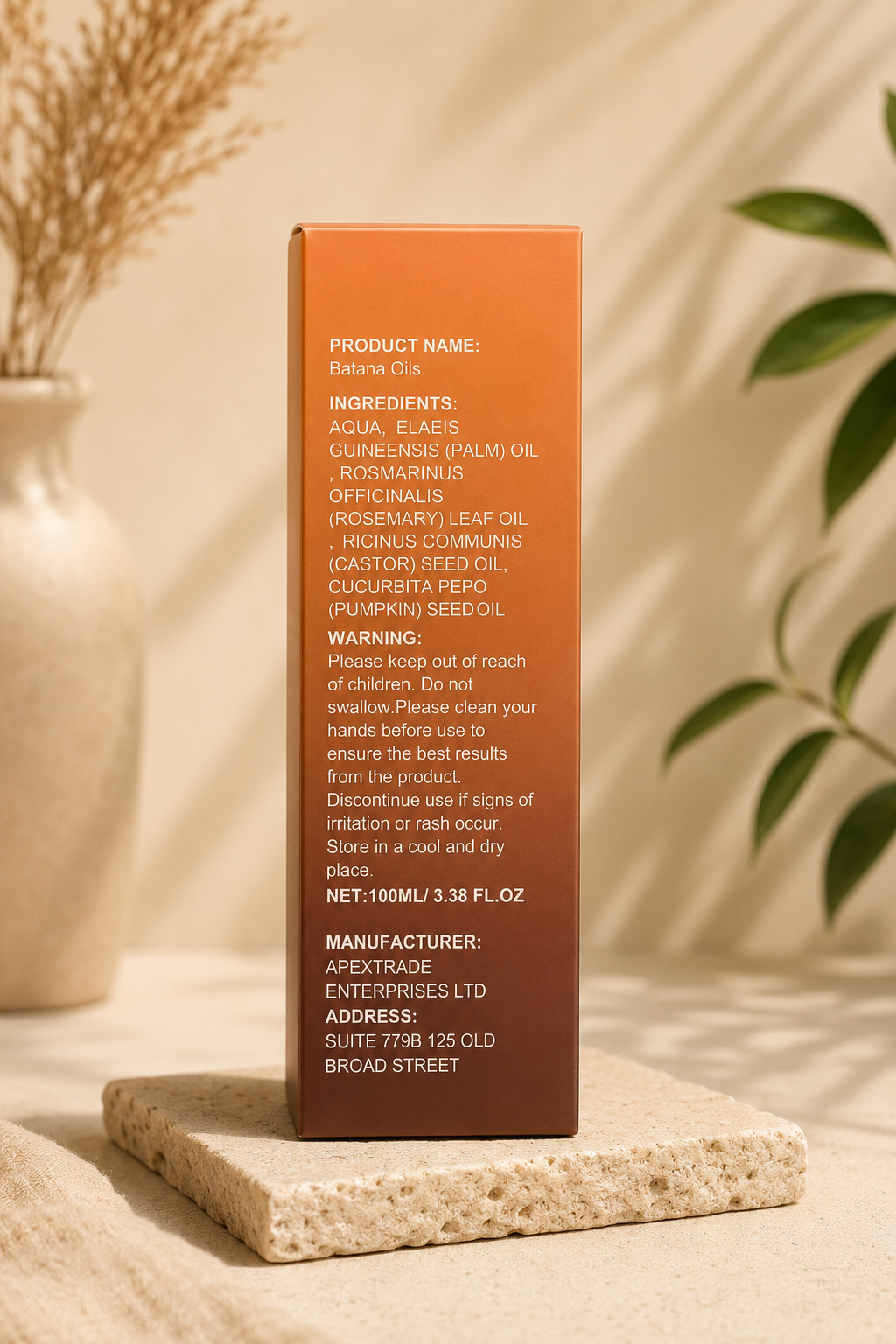 BATANA OILS FOR HAIR NOURISHMENT & PREVENT FROM BREAKAGE