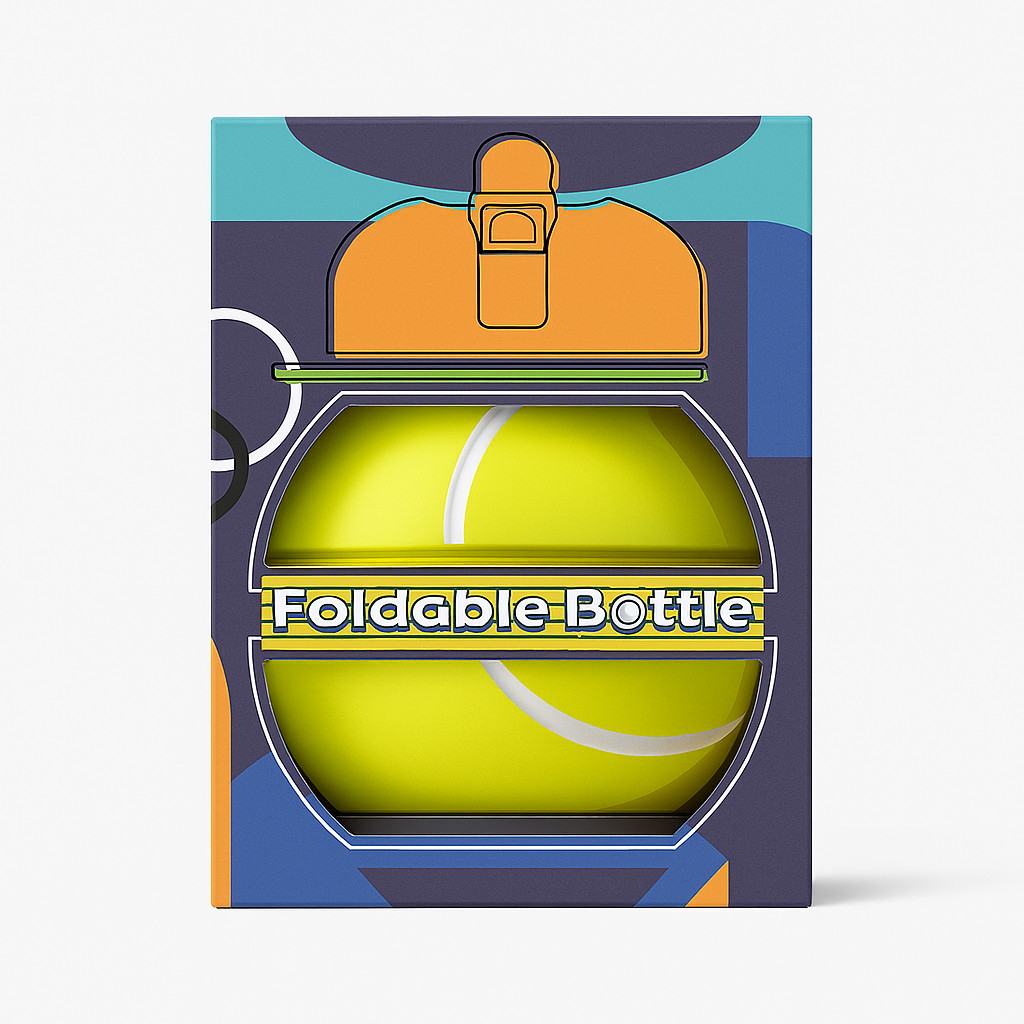 Foldable Water Bottle – Compact, Lightweight & Reusable