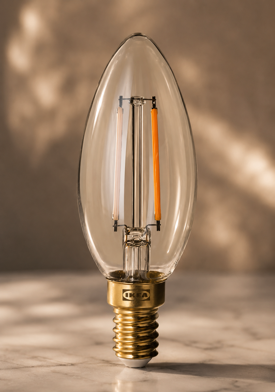 Eyrok Home C35 Vintage 40W Non-Dimmable Edison Bulbs - 12 Pack/box (Cap Type E14)