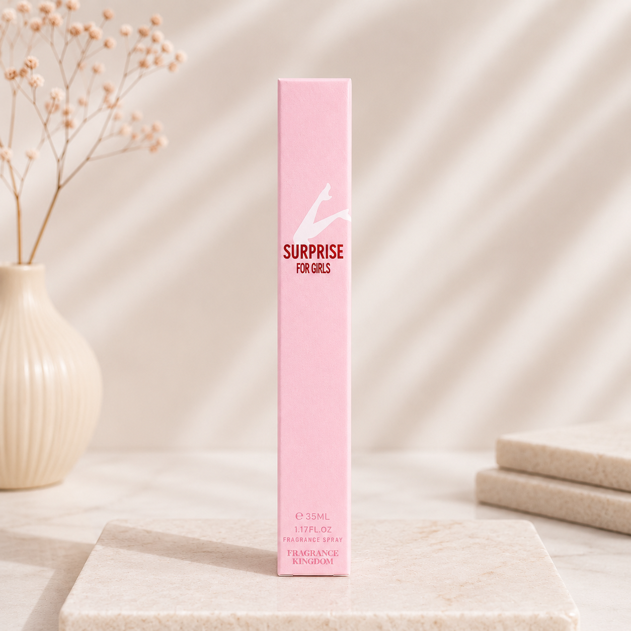 Fragrance Kingdom Surprise For Girls Perfume Spray 35ml – Sweet Feminine Travel Fragrance for Women