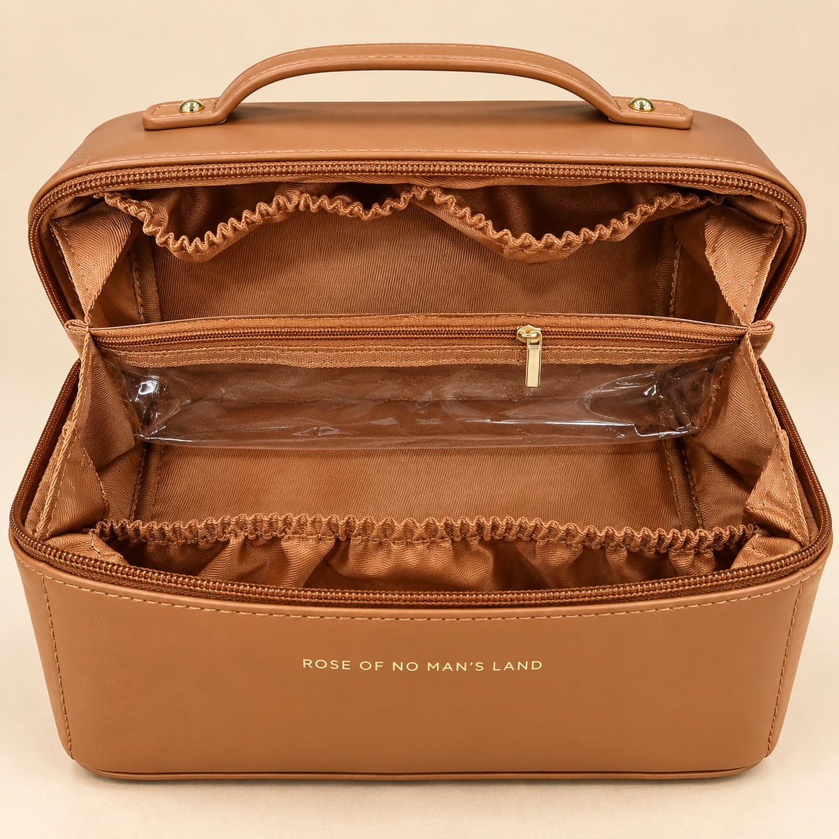 COSMETIC/SKINCARE STORAGE POUCH - LARGE CAPACITY, PORTABLE AND TRAVEL FRIENDLY
