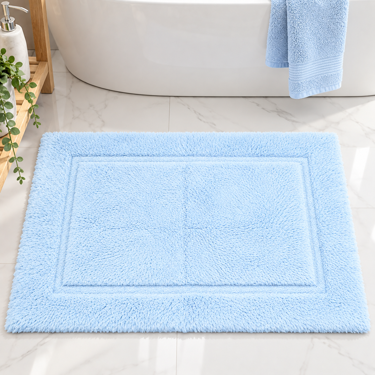 HIGH ST BRAND - BATH MAT - LUXURY EGYPTIAN COTTON - (50cm*80cm)