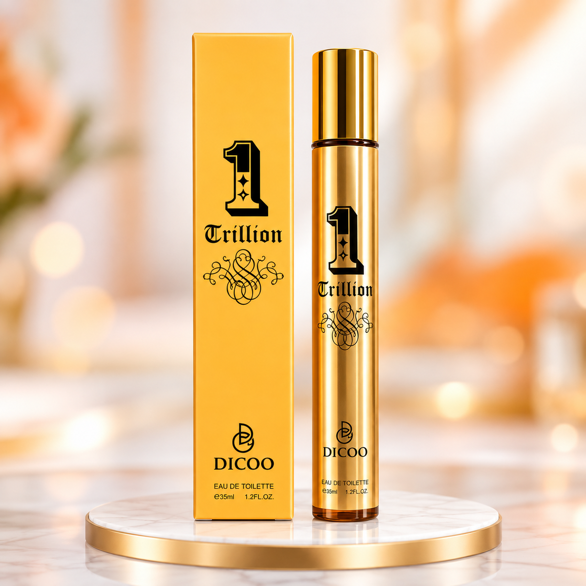 1 Trillion Dicoo Travel Perfume – 35ml Eau de Parfum for Men & Women