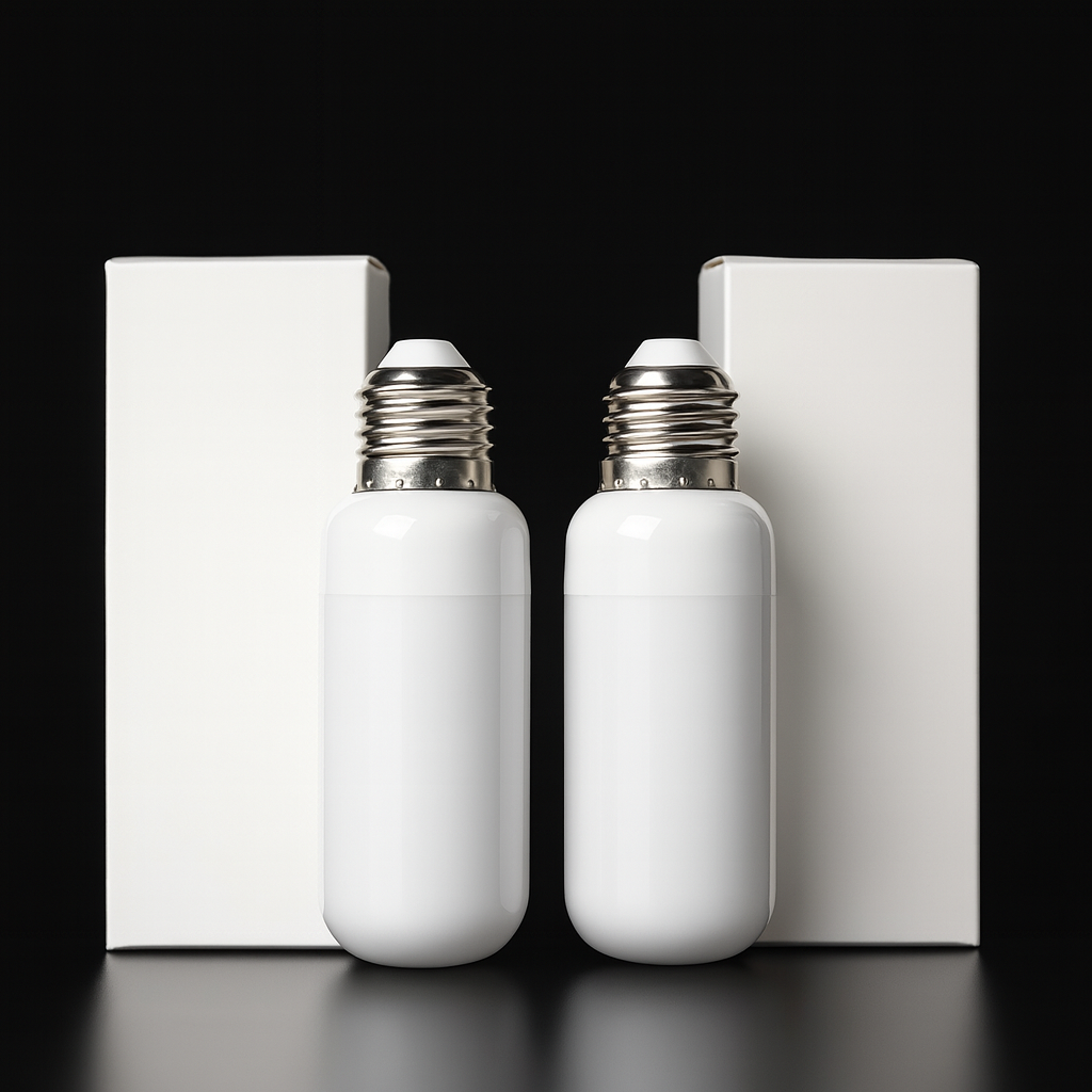 LED Bulb 2-Pack – Standard Edison Screw, Energy-Saving, White