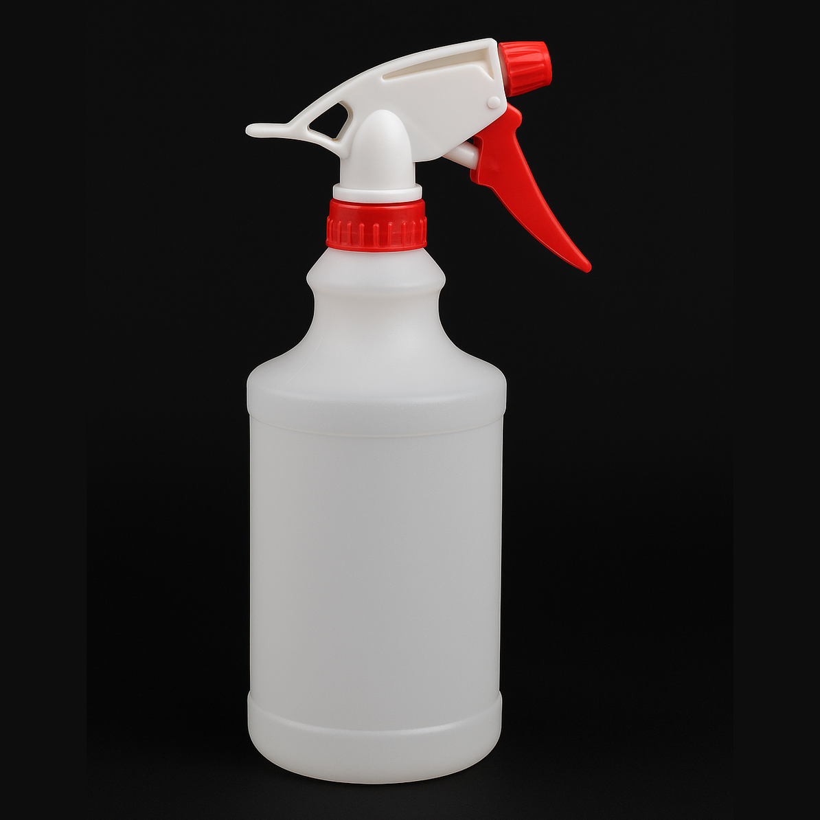 DilaBee 950ml Refillable Spray Bottle – Durable Plastic, Pump Action, White