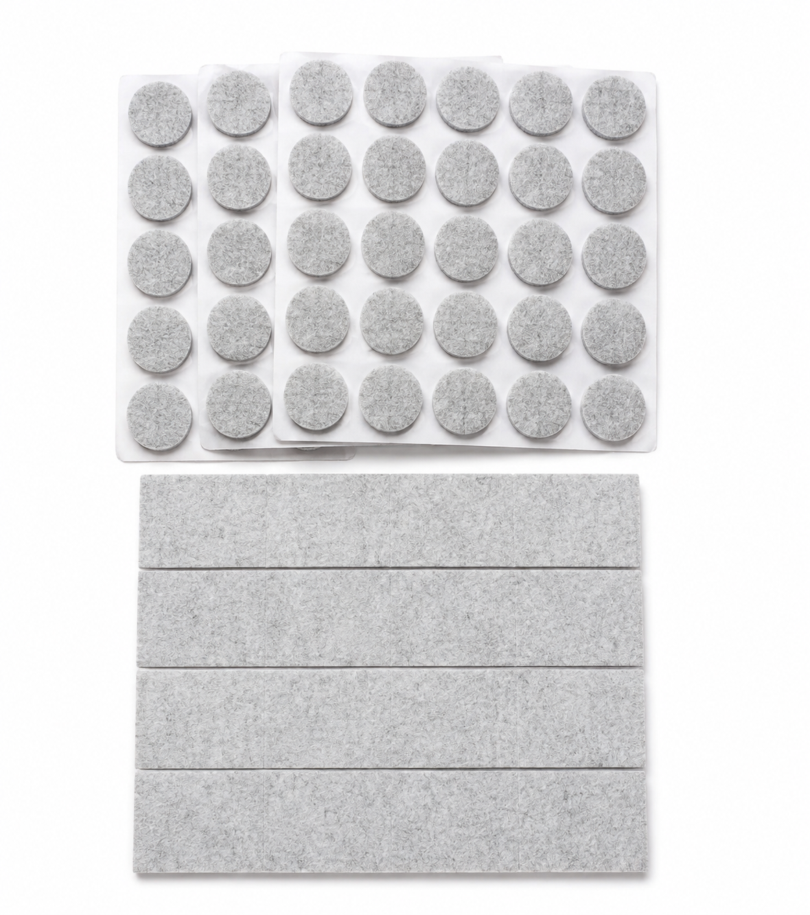 80 FURNITURE PADS WITH PREMIUM FLOOR PROTECTION - (Thickness - 6mm) STRONG & REDUCE NOISE