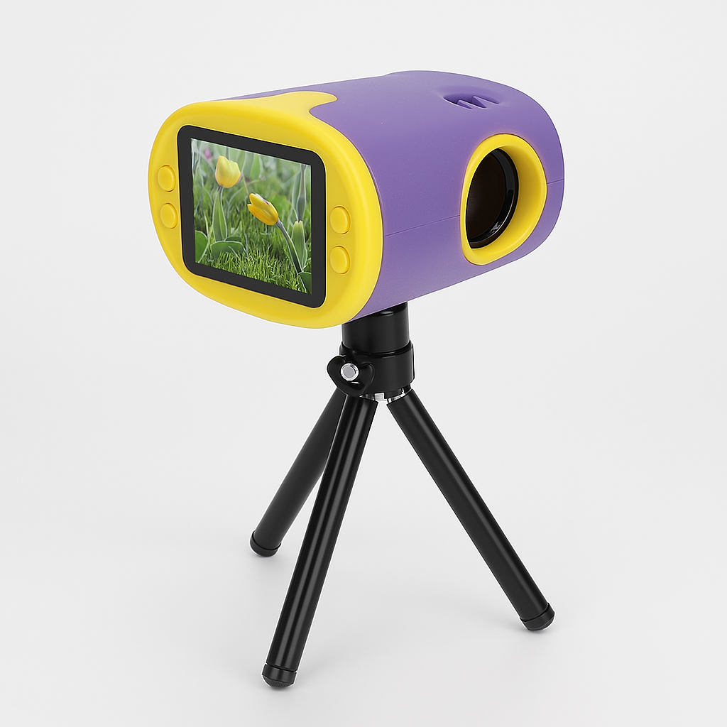 Handheld Microscope 2.0 Inches 1000X HD Portable Rechargeable Kids Microscop