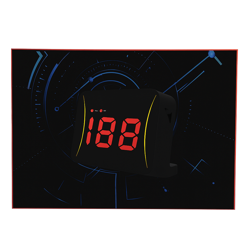 Digital LED Speed Radar for Sports Training