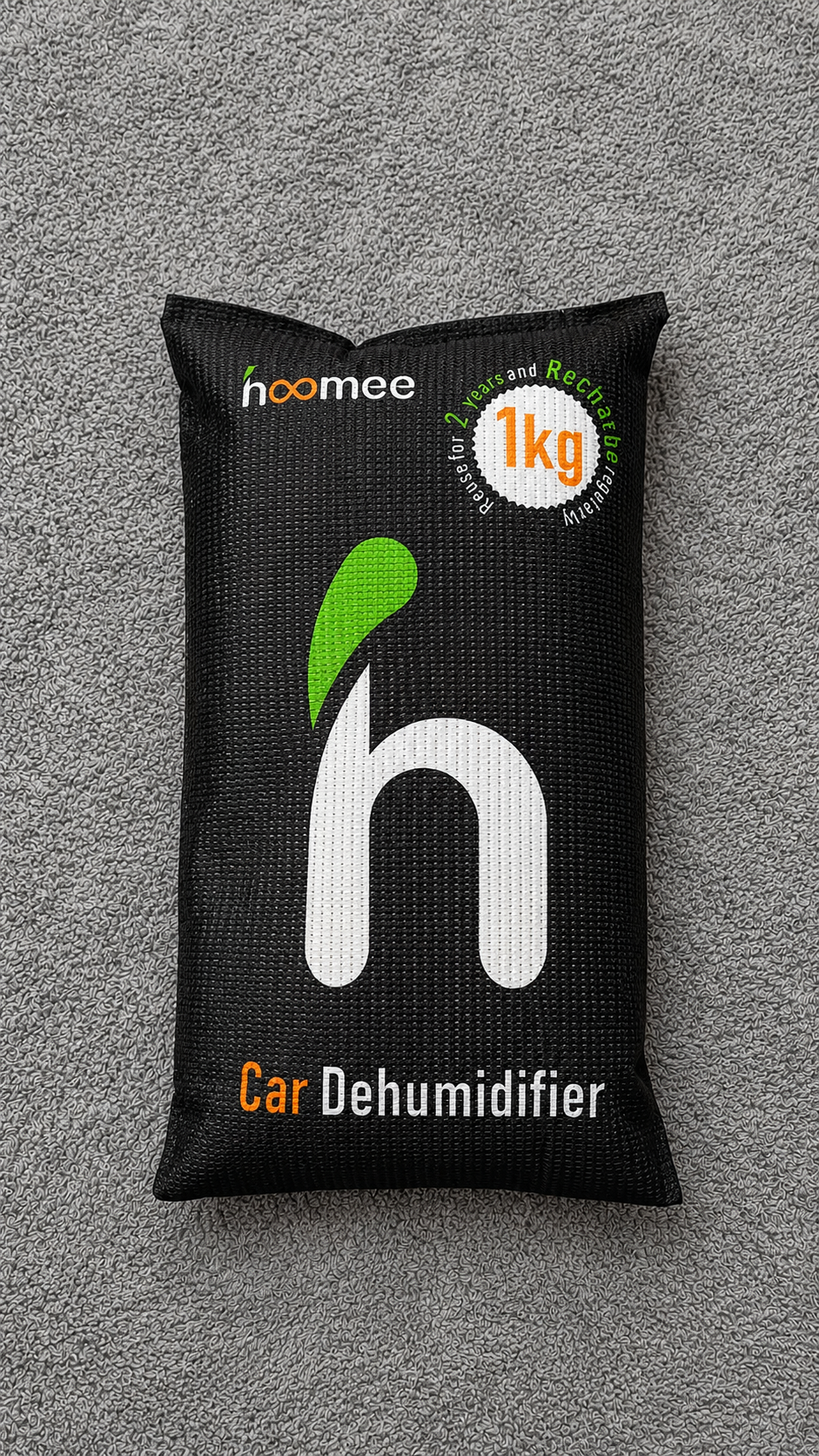 REUSABLE CAR DEHUMIDIFIER BAG - REUSE FOR 2 YEARS -1 KG BAG