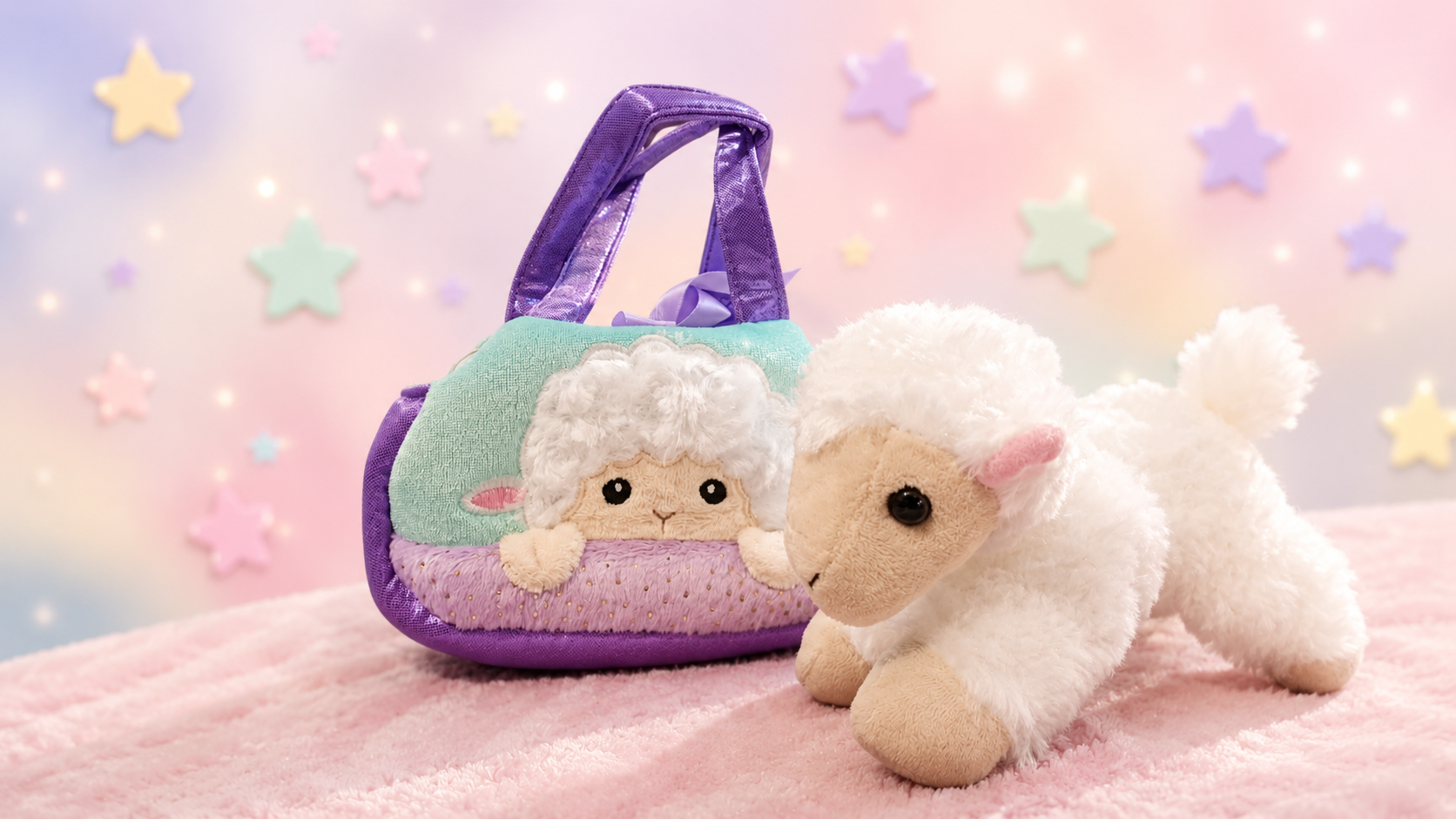 SHEEP/PIG BAGS FOR KIDS - SOFT AND ADORABLE