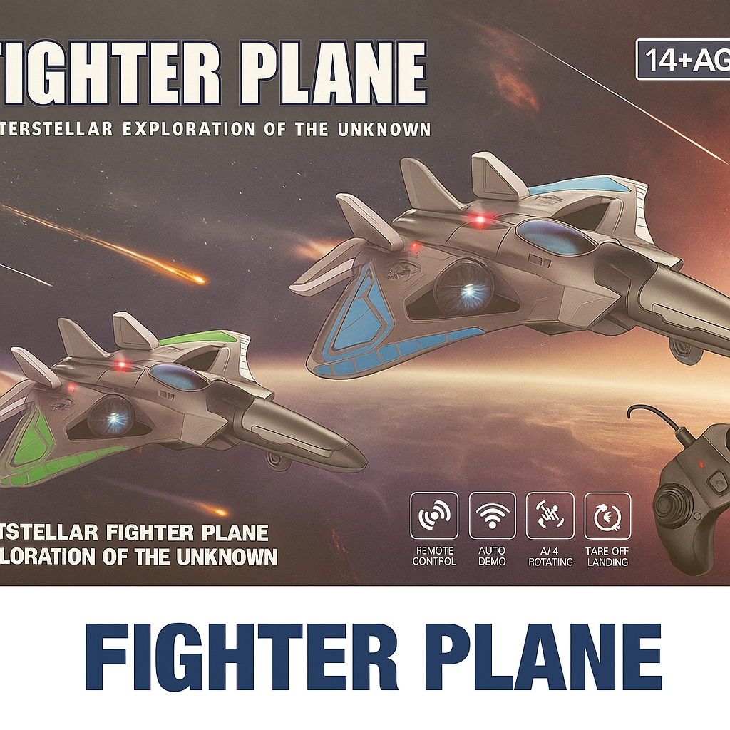 Remote Control Fighter Plane – Interstellar Exploration Toy