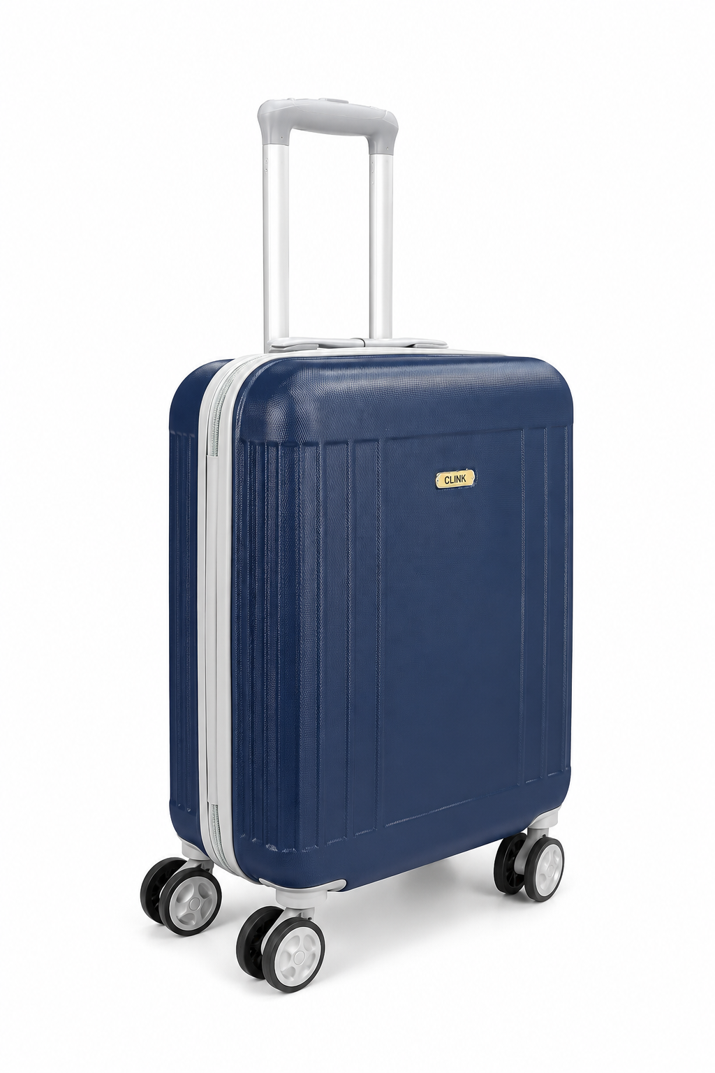 ABS LIGHTWEIGHT TROLLEY by Lollipos Paris- SET OF 1- Hard Shell, Travel 4 Wheels, Cabin Luggage Suitcase