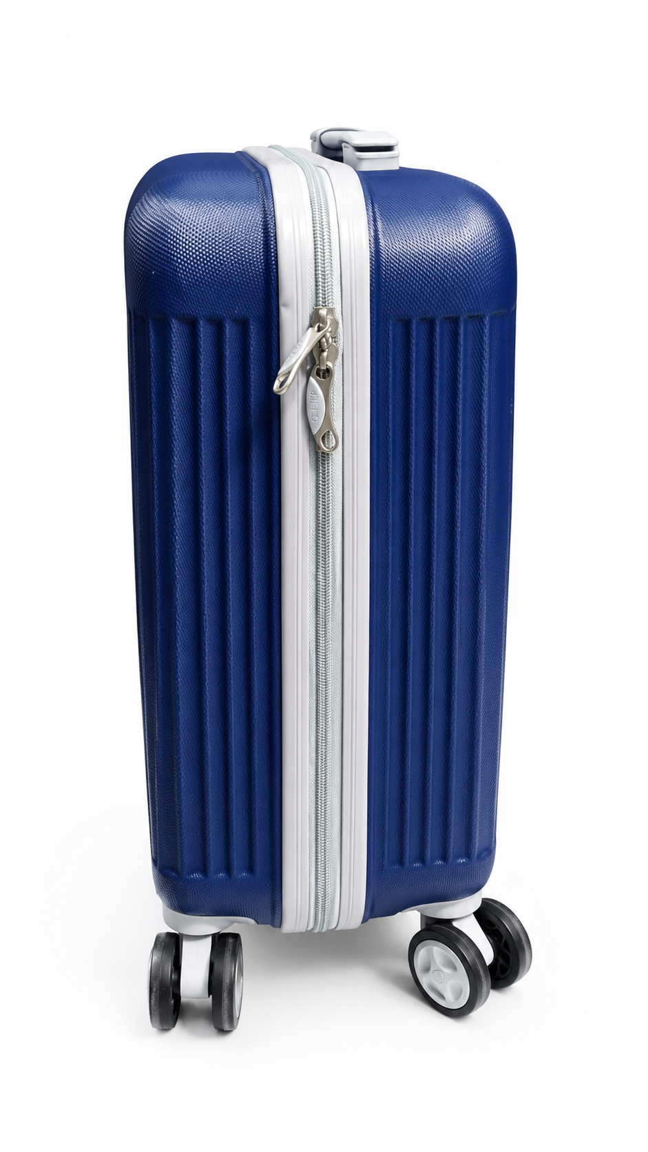 ABS LIGHTWEIGHT TROLLEY by Lollipos Paris- SET OF 1- Hard Shell, Travel 4 Wheels, Cabin Luggage Suitcase