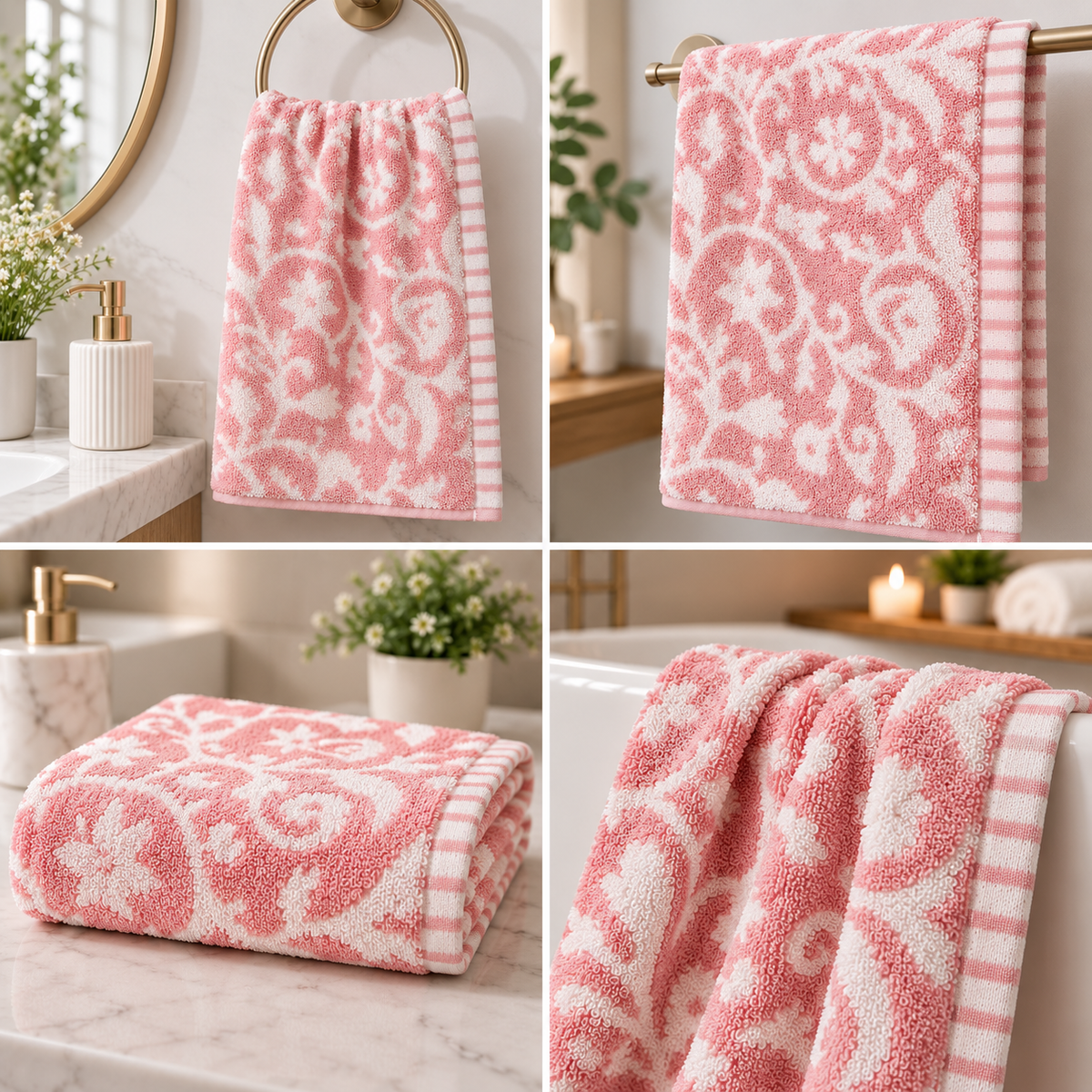 HIGH ST BRAND - HAND TOWEL - PURE COTTON AND SUPER SOFT - 550GSM - (50cm*90cm)