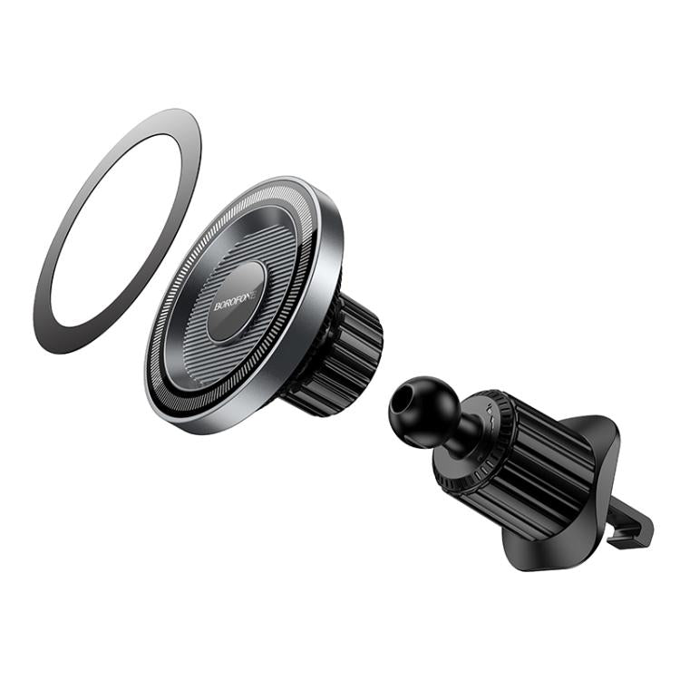 BOROFONE BH122 Magnetic Car Phone Holder – Air Vent Mount with 360° Rotation