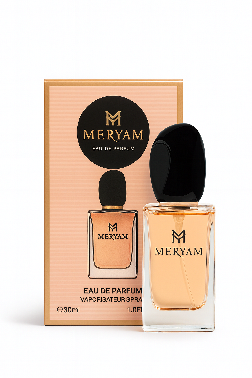 MERYAM Eau de Parfum – Classic Glass Bottle Fragrance (30ml)