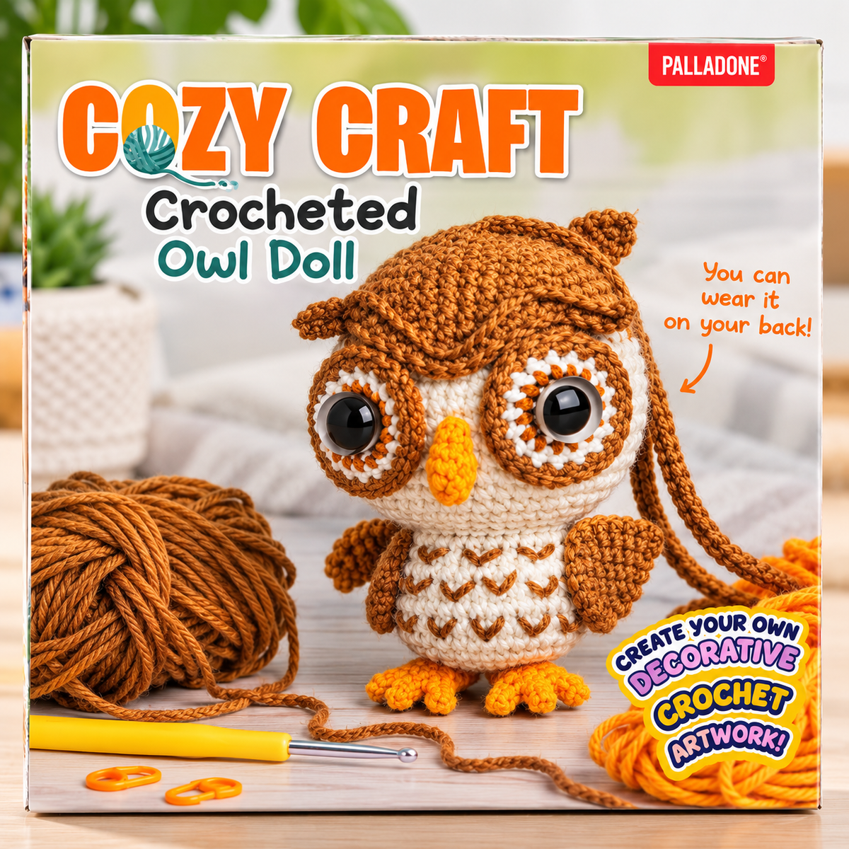 Cozy Craft DIY Crochet Kit – Cute Animal & Teapot Collection | 5 Designs to choose from