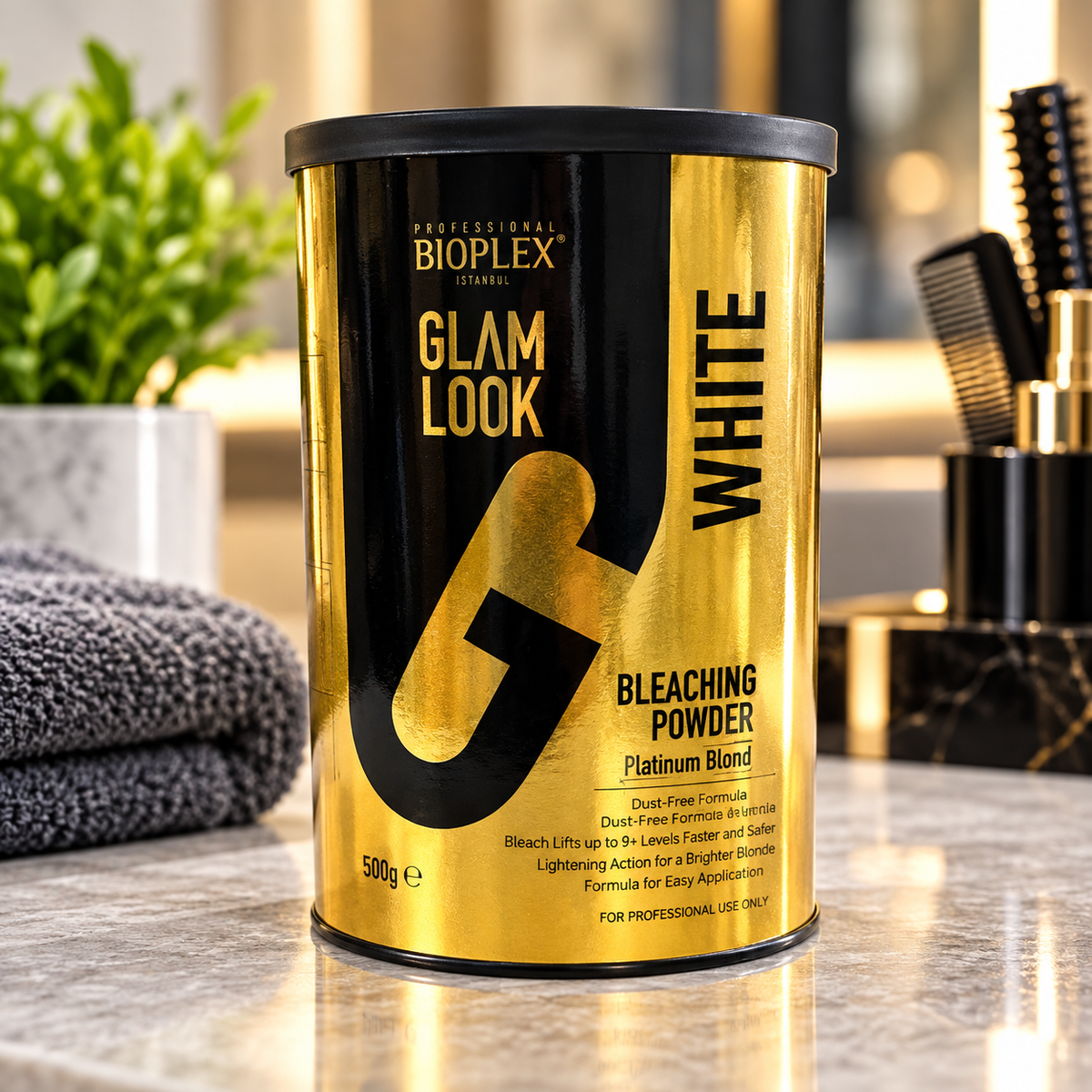 Bioplex Glam Look White Bleaching Powder – Platinum Blond – 500g