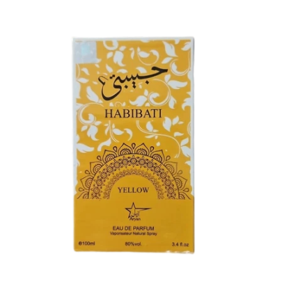 Habibati Yellow Women’s Perfume 100ml – Elegant Long-Lasting Eau De Parfum for Her