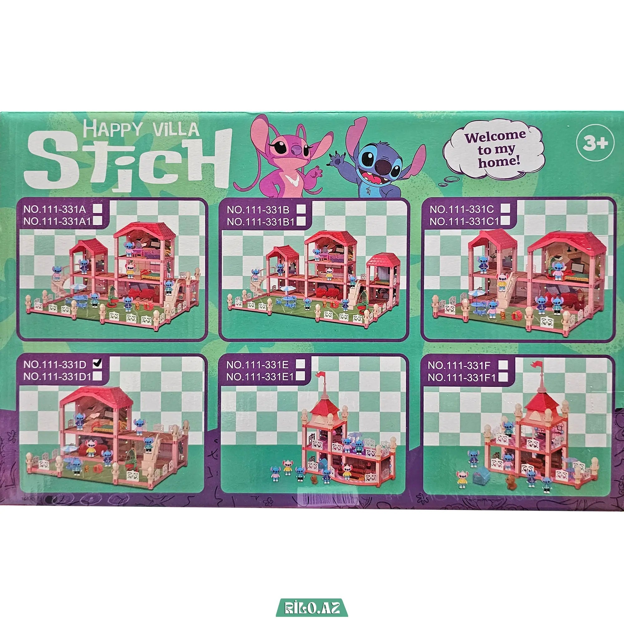 Happy Villa Stitch (Stitch) Play House