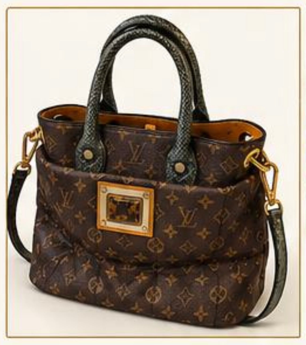 LOUIS VUITTON MONOGRAM HANDBAG – AUTHENTIC - PRELOVED