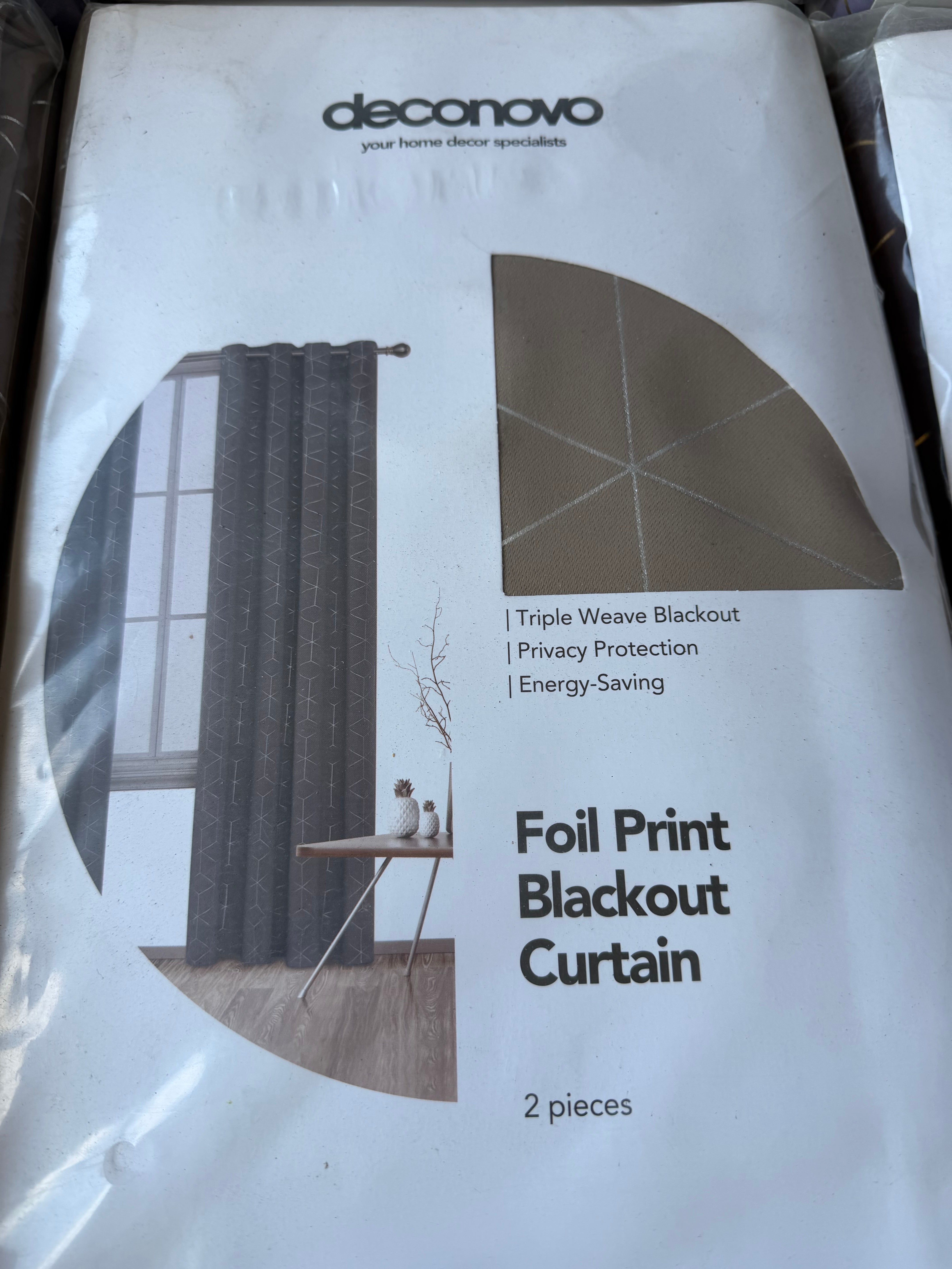 Bulk Deal - Deconovo Blackout Curtains – 10 Packs (20 Panels) Eyelet Thermal Curtains – Mixed Colours, Sizes & Designs